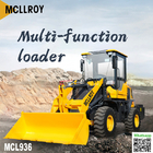 Flexible 2.5 Ton Wheel Loader Mini Front End 2000kg Rated Load For Construction