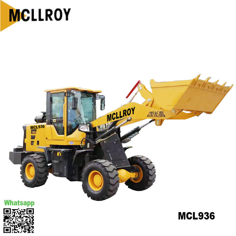 Small 2.5 Ton Wheel Loader Multifunctional For Agricultural Construction
