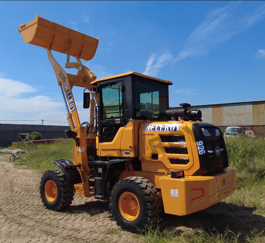 Bucket Capacity 0.6-1.0 M³ Small Articulating Front End  Wheel Loader,Disc Brake Little  Loader