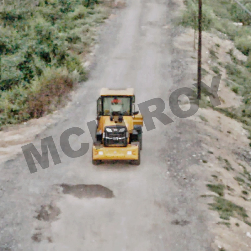 2400RPM Small End Wheel Loader Machine 0.6-1.0 M3 Bucket Capacity