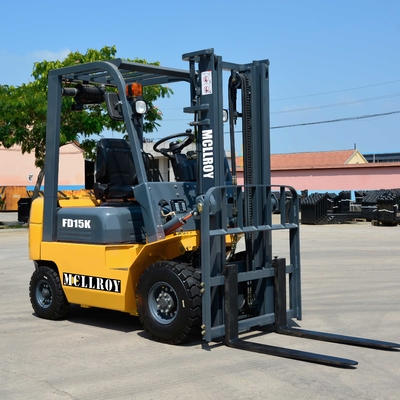 Pneumatici solidi contrappeso carrello elevatore a forchetta FD15 2040Mm Altezza della guardia aerea