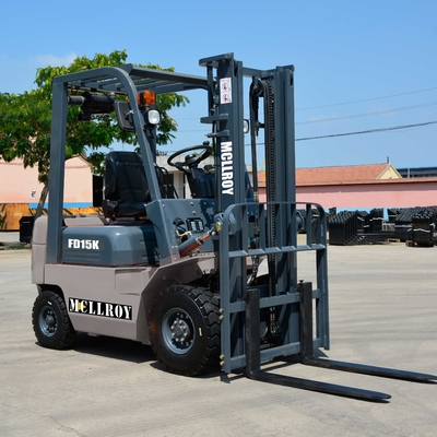 Forklift a controbilancio a diesel robusto FD15 Potenza del motore 32 kW