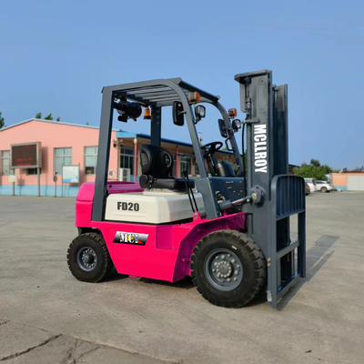 Tipo di pneumatico Air/Solid Flexible Operation Forklift Truck Radiale di rotazione minimo 2220 mm Forklift ergonomica