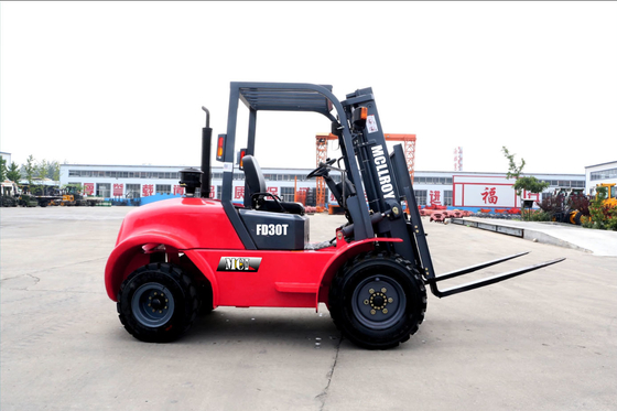 Camion a forchetta per tutti i terreni diesel personalizzabile Max. Velocità di sollevamento a pieno carico 600 mm/s