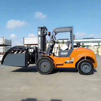 Facile manutenzione Diesel tutto-terreno carrello elevatore a forchetta altezza di guardia 2210 mm