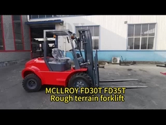 MCLLROY FD30T FD35T Forklift per terreni accidentati